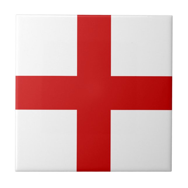 England-Flagge Fliese (Vorderseite)