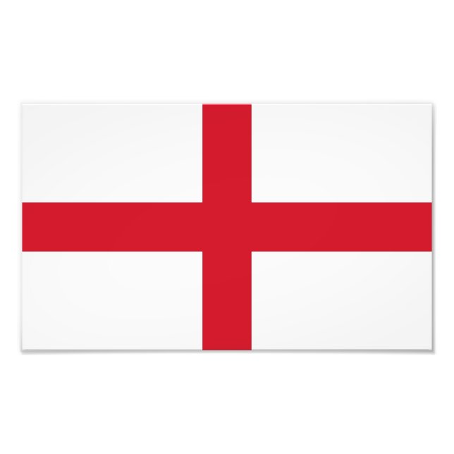 England-Flagge Fotodruck (Vorne)