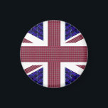 England-Flagge, Großbritannien-Flagge Magnet<br><div class="desc">England Flag,  Großbritannien Flag Magnet. Die Fahne ist mit Bildern von Edelsteinen gemacht: Der blaue Hintergrund sind rechteckige blaue Saphire. Die roten Streifen sind rechteckige Rubien. Die Sterne sind Diamanten.</div>