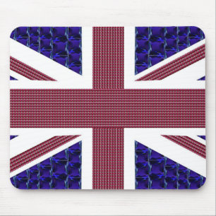 England-Flagge, Großbritannien-Flagge Mousepad