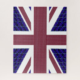 England-Flagge, Großbritannien-Flagge Puzzle