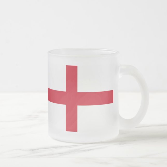 England-Flagge Mattglastasse (Rechts)