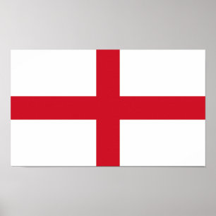 England-Flagge Poster