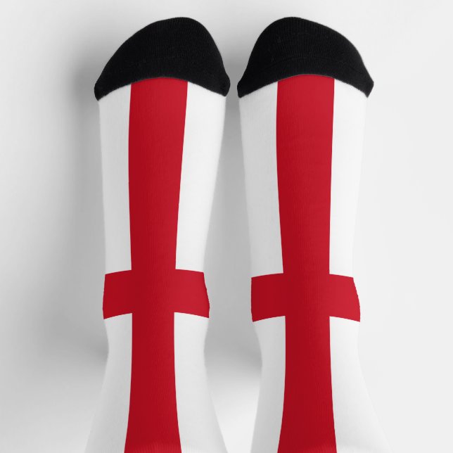 England-Flagge Socken (Oben)