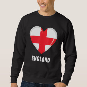 England-Flagge Sweatshirt