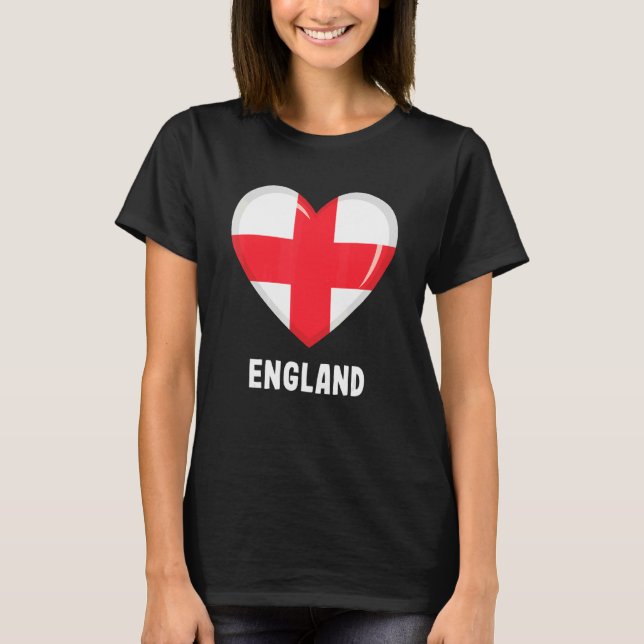 England-Flagge T-Shirt (Vorderseite)