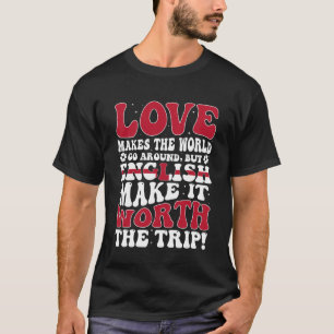England Flaggen Männer und Frauen Niedlich Englisc T-Shirt