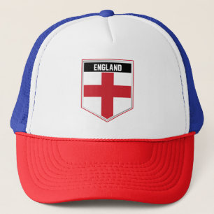 England Flaggen-Schild Truckerkappe