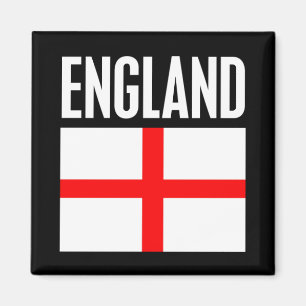 England-Flaggen-Schwarzes Magnet