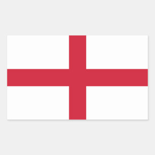 England-Flaggensticker Rechteckiger Aufkleber