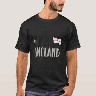 England Football Fan Shirt Englische Flagge