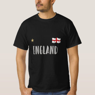 England Football Fan Shirt Englische Flagge