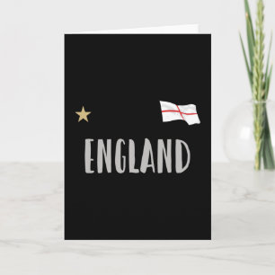 England Football Fan Shirt Englische Flagge Karte