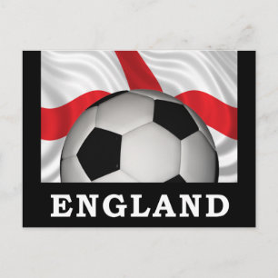 England Football Postkarte