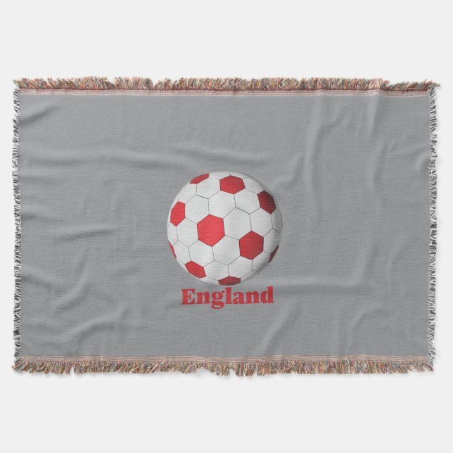 England Fußball Decke (Vorderseite)
