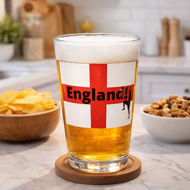 England Fußball Glas (Von Creator hochgeladen)