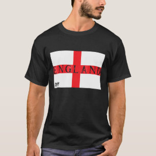 England Fußball mit Flag 3 Litern Löwen T-Shirt