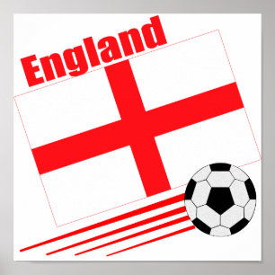 England-Fußball-Team Poster