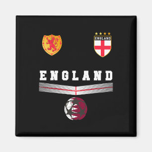 England Fußballfans Trikot Englische Flagge Fußbal Magnet