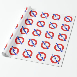 England Geschenkpapier