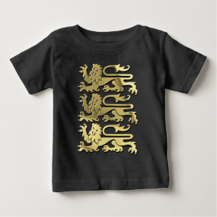 England - Großes Siegel von König Richard Das Lion Baby T-shirt