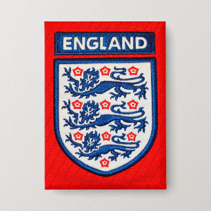 England International Football Club Abzeichen Button