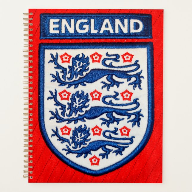 England International Football club badge Planer (Vorderseite)