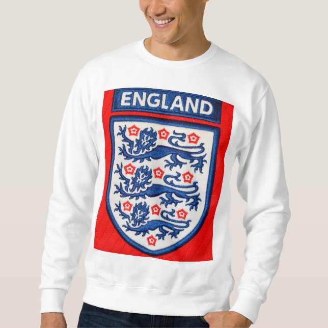 England International Football club badge T-Shirt Sweatshirt (Vorderseite)