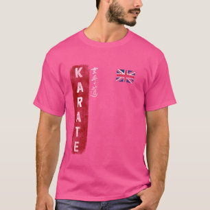 England Karate England Flagge Kyokushinkai Dojo s T-Shirt