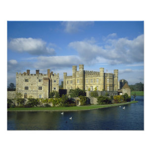 England, Kent, Leeds Castle Fotodruck
