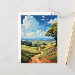 England Landschaft Postkarte