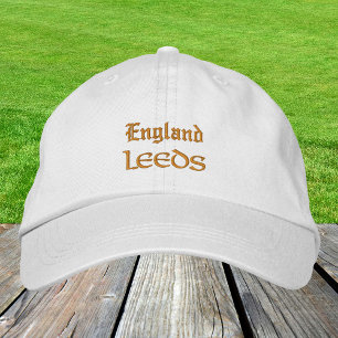 England & LEEDS Fashion UK / English Patriots Bestickte Baseballkappe