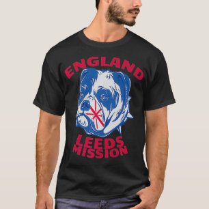 England Leeds Mission LDS Missionar Mormon Geschen T-Shirt
