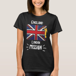 England Leeds Mormon LDS Mission Missionar T-Shirt