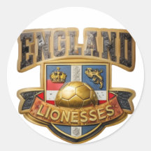 England Lionesses Color Sticker