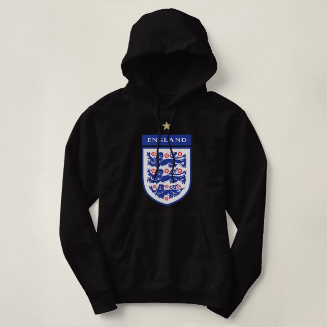 England lionesses football 2022 Three Heraldic Lio Hoodie (Design vorne)