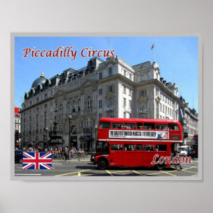 England - London - Piccadilly Circus - Poster