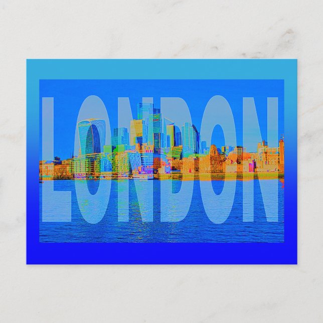 England London Postkarte (Vorderseite)