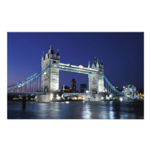 England, London, Tower Bridge 3 Fotodruck