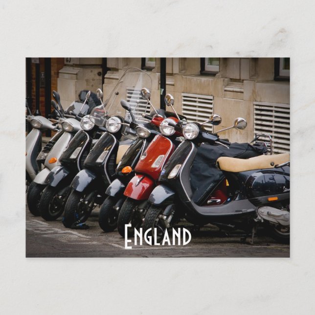 England Motorrad Postcard Postkarte (Vorderseite)
