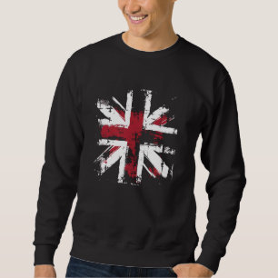 England Outfit for English Vintag Lover Retro Eng Sweatshirt