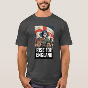 England Patriotische St George Flagge Amelia UK-Sh T-Shirt