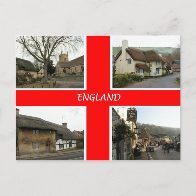 England PC - Kundenspezifisch - Kundenspezifisch Postkarte (Vorderseite)
