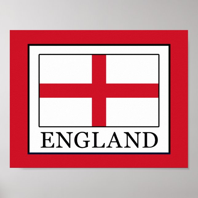 England Poster (Vorne)