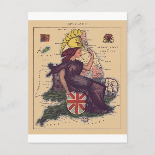 England Postkarte (Vorderseite)