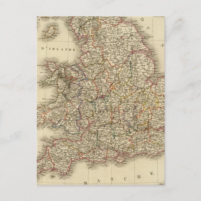England, Postkarte (Vorderseite)