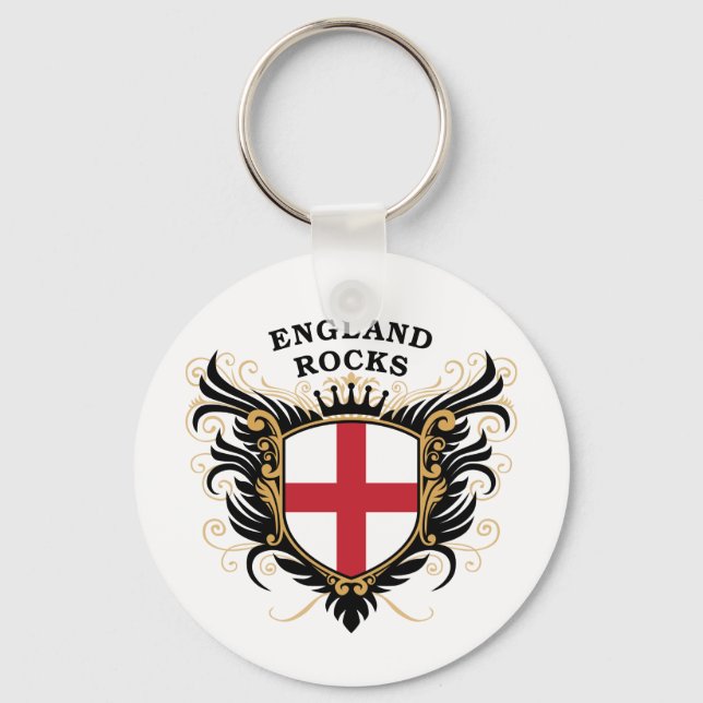 England Rocks Schlüsselanhänger (Vorderseite)