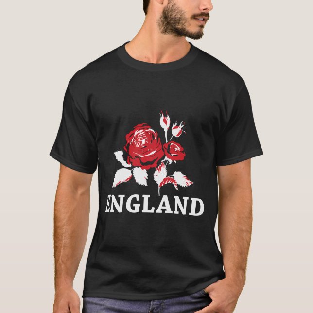 England Rugby (Rose) T-Shirt (Vorderseite)