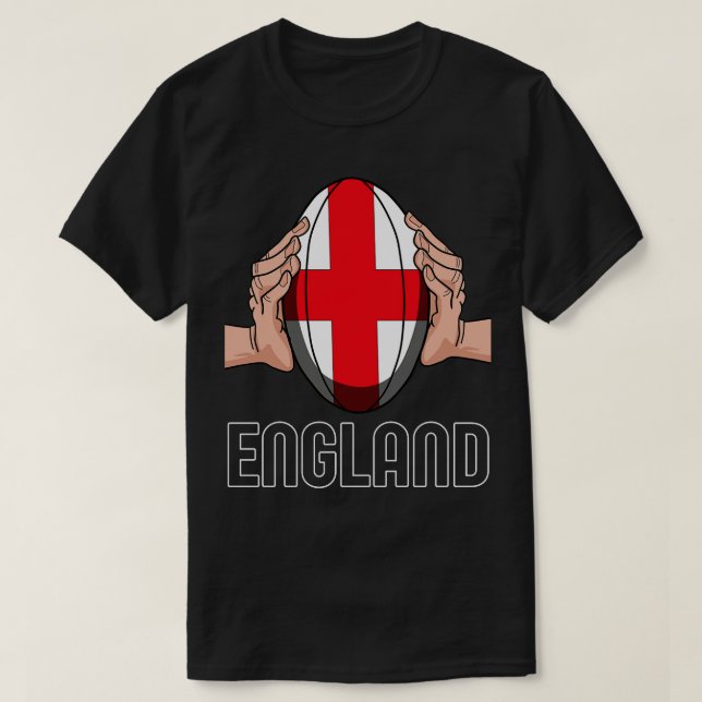 England Rugby Six Nations TShirt (Design vorne)