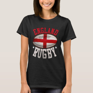 England Rugby Sports Player English Fan T-Shirt